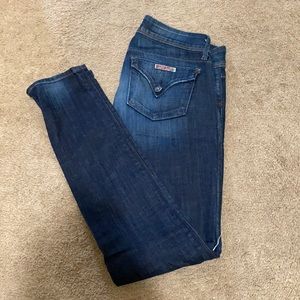 Hudson skinny distressed jeans